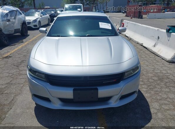 2C3CDXBG1LH188441 2020 DODGE CHARGER Silver Vista interior trasera