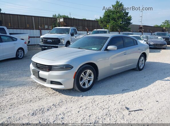 2C3CDXBG1LH190092 2020 DODGE CHARGER Gray Przód lewy