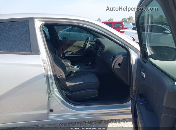 2C3CDXBG1LH190092 2020 DODGE CHARGER Gray Widok wnętrza z przodu