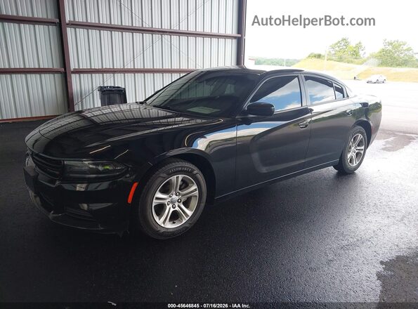 2C3CDXBG1LH190108 2020 DODGE CHARGER Черный Передняя левая четверть