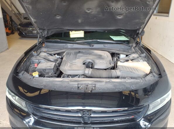 2C3CDXBG1LH190139 2020 DODGE CHARGER Black უკანა ხედი