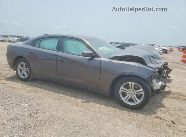 2C3CDXBG1LH211569 2020 DODGE CHARGER Charcoal Առջևի աջ