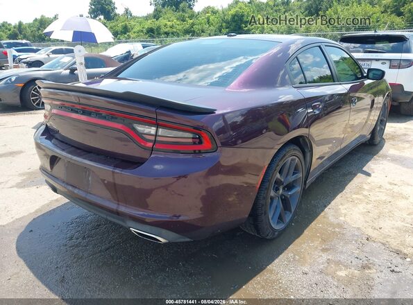 2C3CDXBG1LH228470 2020 DODGE CHARGER Purple Tył prawy