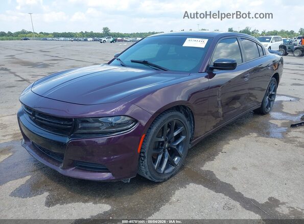 2C3CDXBG1LH228470 2020 DODGE CHARGER Purple Przód lewy