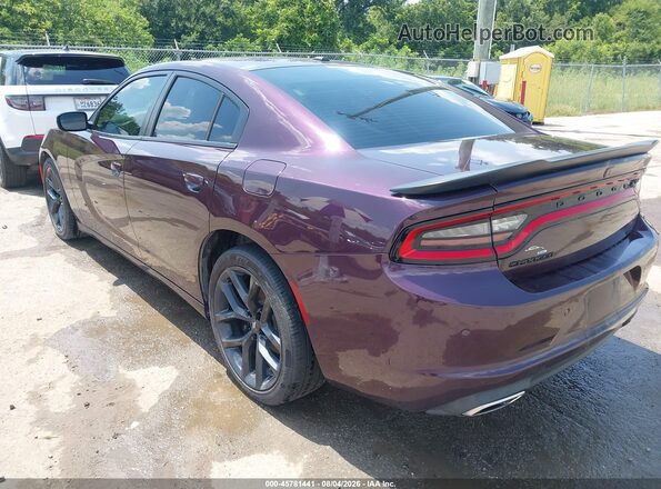 2C3CDXBG1LH228470 2020 DODGE CHARGER Purple Tył lewy