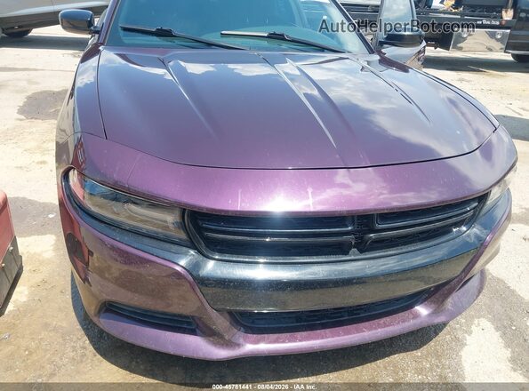 2C3CDXBG1LH228470 2020 DODGE CHARGER Purple Widok z przodu