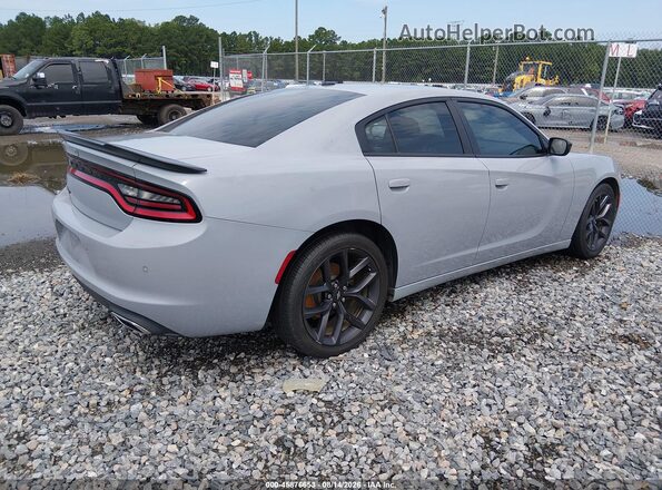 2C3CDXBG1MH533632 2021 DODGE CHARGER Gray Հետևի աջ