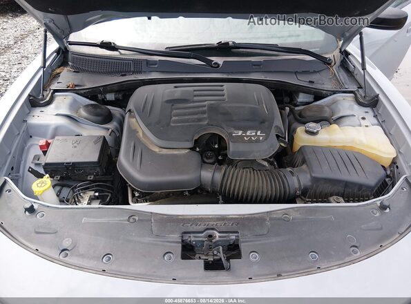 2C3CDXBG1MH533632 2021 DODGE CHARGER Gray Հետևի տեսք