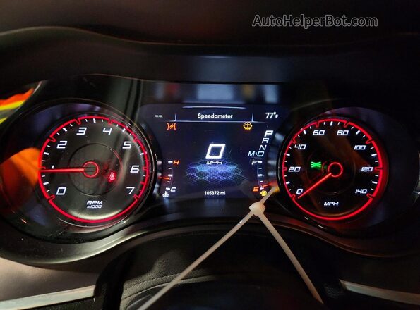 2C3CDXBG1MH561625 2021 DODGE CHARGER Gray Instrument cluster view