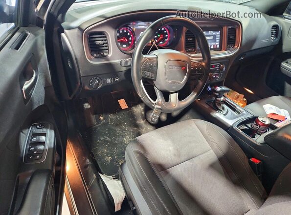 2C3CDXBG1MH561625 2021 DODGE CHARGER Gray Dashboard view