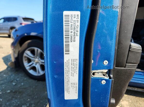 2C3CDXBG1MH579123 2021 DODGE CHARGER Blue Շարժիչի բաժամունքի տեսք