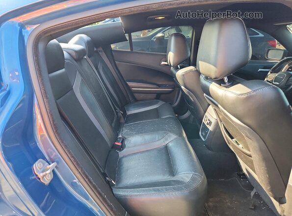 2C3CDXBG1MH579123 2021 DODGE CHARGER Blue Հետևի նստատեղերի տեսք