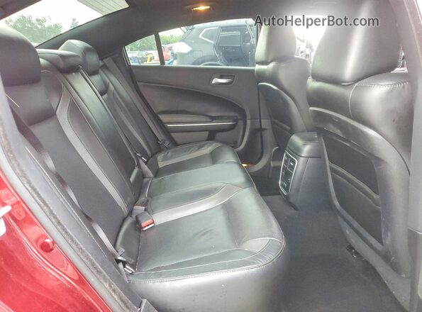 2C3CDXBG1MH632306 2021 DODGE CHARGER Red Vista de los asientos traseros