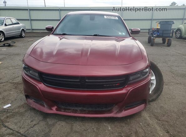 2C3CDXBG1MH632306 2021 DODGE CHARGER Red Vista frontal