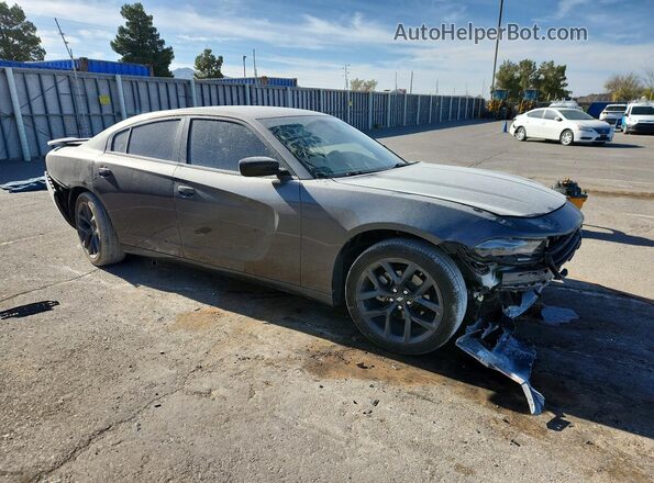 2C3CDXBG1MH682798 2021 DODGE CHARGER Gray Przód prawy