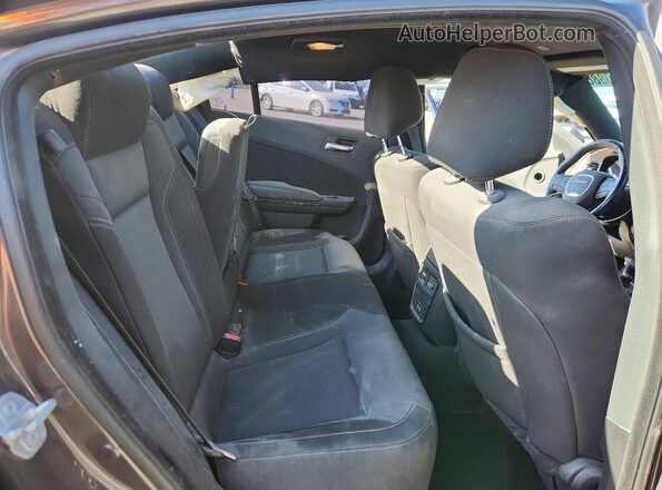 2C3CDXBG1MH682798 2021 DODGE CHARGER Gray Widok tylnych siedzeń