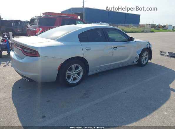 2C3CDXBG1NH161145 2022 DODGE CHARGER Silver უკანა მარჯვენა