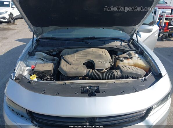 2C3CDXBG1NH161145 2022 DODGE CHARGER Silver უკანა ხედი