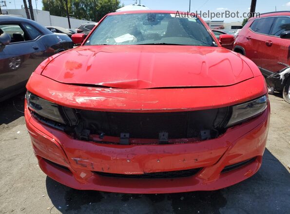 2C3CDXBG1NH196655 2022 DODGE CHARGER Red Սալոնի 360 աստիճան տեսք
