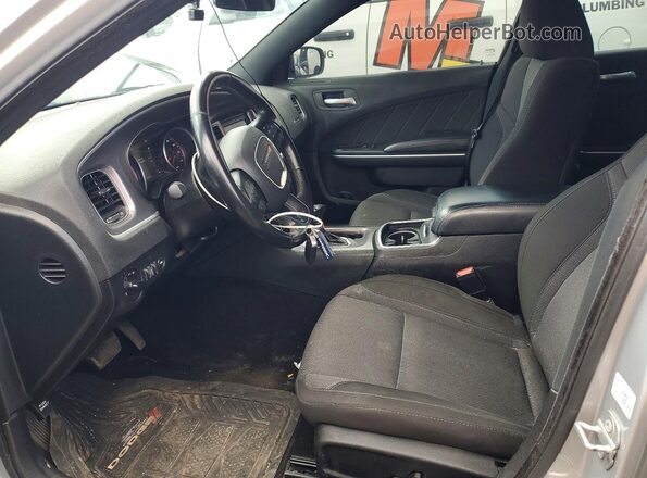 2C3CDXBG1NH200879 2022 DODGE CHARGER Silver Widok wnętrza z przodu