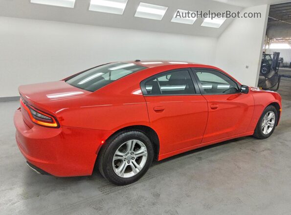 2C3CDXBG1NH212594 2022 DODGE CHARGER Красный Задняя правая четверть