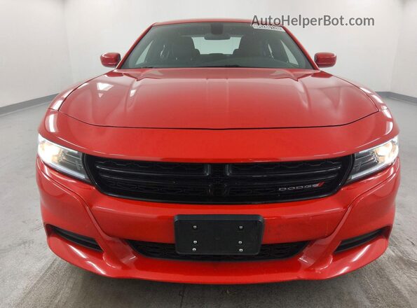 2C3CDXBG1NH212594 2022 DODGE CHARGER Красный Вид спереди
