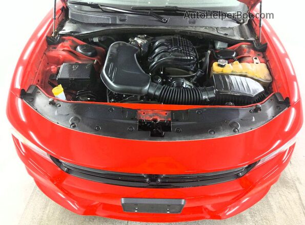 2C3CDXBG1NH212594 2022 DODGE CHARGER Красный Вид задней части салона
