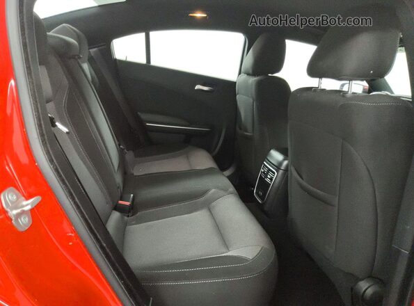 2C3CDXBG1NH212594 2022 DODGE CHARGER Красный Вид задних сидений