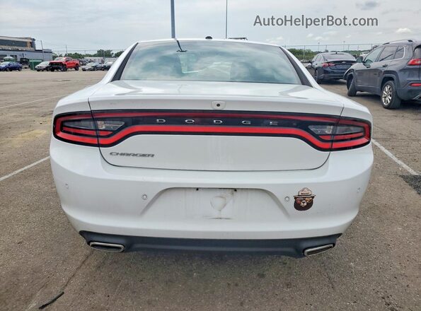 2C3CDXBG1NH224146 2022 DODGE CHARGER White უკანა ხედი