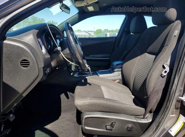 2C3CDXBG1PH522361 2023 DODGE CHARGER Серый Вид салона спереди