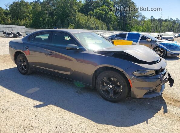 2C3CDXBG1PH522361 2023 DODGE CHARGER Серый Передняя правая четверть