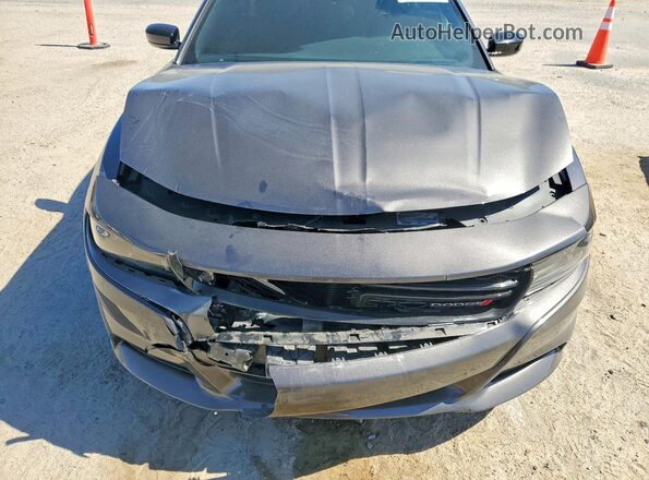 2C3CDXBG1PH522361 2023 DODGE CHARGER Серый Вид задней части салона