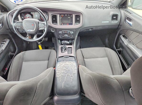 2C3CDXBG1PH607717 2023 DODGE CHARGER Gray Առջևի վահանակի տեսք