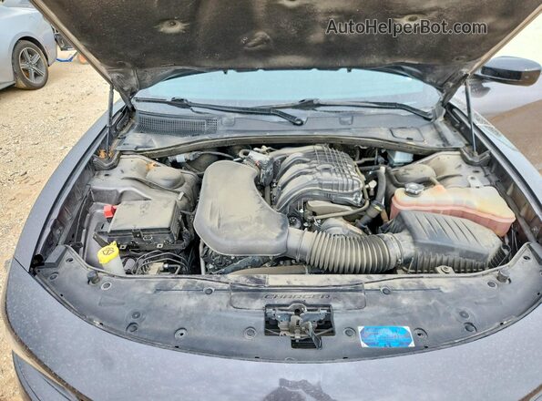 2C3CDXBG1PH607717 2023 DODGE CHARGER Gray Սալոնի հետևի տեսք