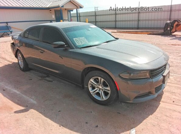 2C3CDXBG1PH663253 2023 DODGE CHARGER Gray Front right