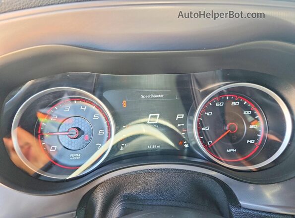 2C3CDXBG1PH663253 2023 DODGE CHARGER Gray Instrument cluster view