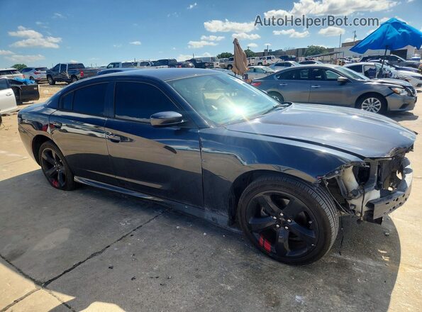 2C3CDXBG2GH347912 2016 DODGE CHARGER Black Front right