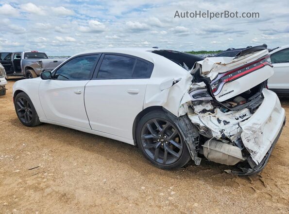 2C3CDXBG2KH504976 2019 DODGE CHARGER White Задня ліва чверть