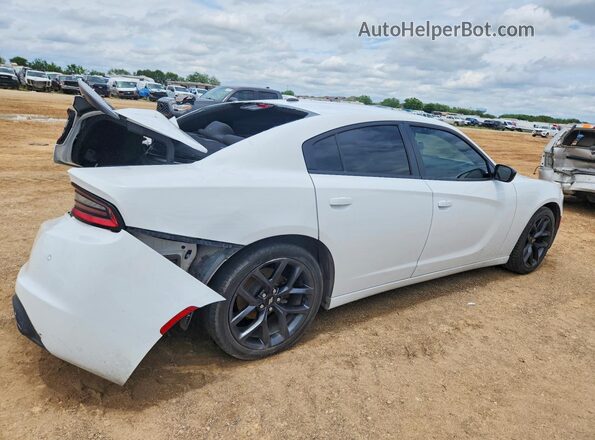 2C3CDXBG2KH504976 2019 DODGE CHARGER White Задня права чверть