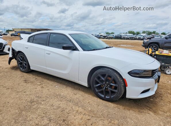 2C3CDXBG2KH504976 2019 DODGE CHARGER White Передня права чверть