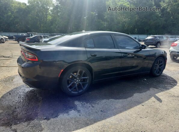 2C3CDXBG2KH732539 2019 DODGE CHARGER Black Trasero derecho