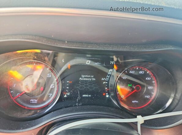 2C3CDXBG2KH732539 2019 DODGE CHARGER Black Vista del cuadro de instrumentos