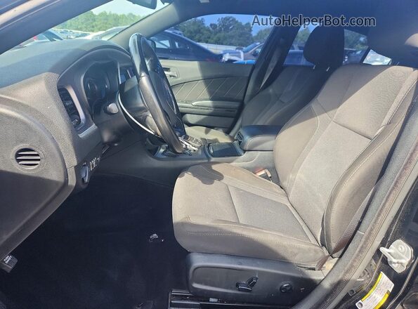 2C3CDXBG2KH732539 2019 DODGE CHARGER Black Vista interior delantera