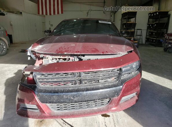 2C3CDXBG2LH101470 2020 DODGE CHARGER Maroon წინა ხედი
