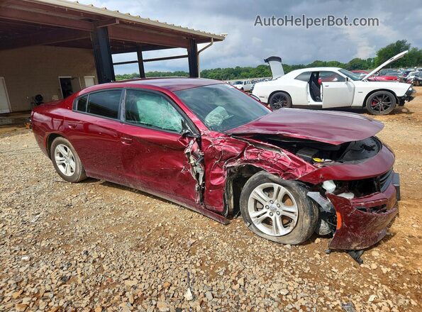 2C3CDXBG2LH163516 2020 DODGE CHARGER Maroon Przód prawy