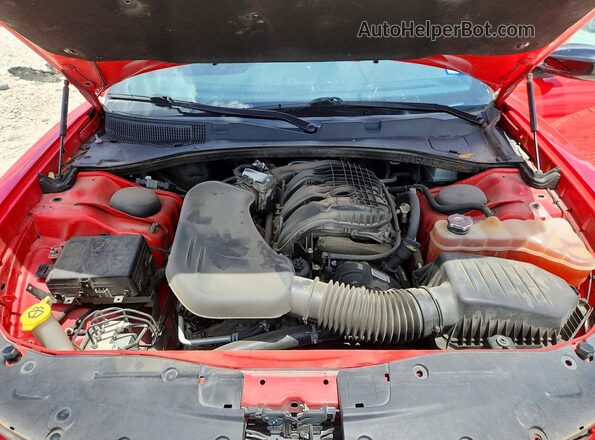 2C3CDXBG2LH163581 2020 DODGE CHARGER Red Vista interior trasera