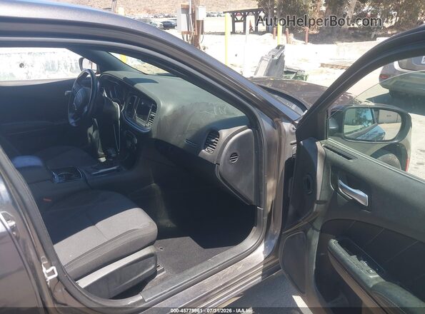 2C3CDXBG2LH163659 2020 DODGE CHARGER Gray წინა სალონის ხედი
