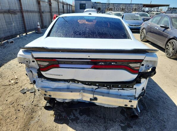 2C3CDXBG2LH186469 2020 DODGE CHARGER White Widok z tyłu