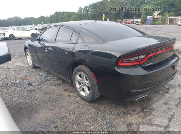 2C3CDXBG2LH188416 2020 DODGE CHARGER Black Задня ліва чверть