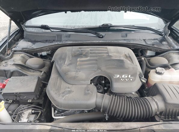 2C3CDXBG2LH188416 2020 DODGE CHARGER Black Вид ззаду
